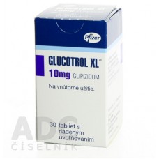 Глюкотрол (Glucotrol) XL 10 мг, 30 таблеток