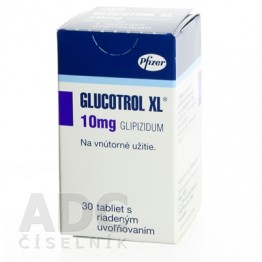 Глюкотрол (Glucotrol) XL 10 мг, 30 таблеток