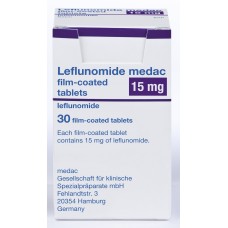 Лефлуномид (Leflunomide) Медак 15 мг, 30 таблеток