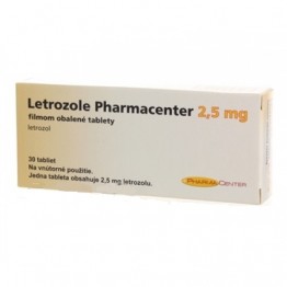 Летрозол (Letrozole) Pharmacenter 2.5 мг, 30 таблеток