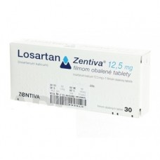 Лозартан (Losartan) Zentiva 12.5 мг, 30 таблеток