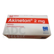 Акинетон (Akineton) 2 мг, 50 таблеток