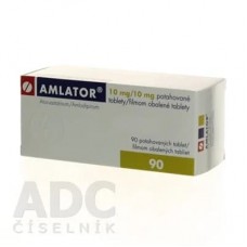 Амлатор (Amlator) 10 мг/10 мг, 90 таблеток