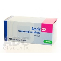 Аторис (Atoris) 20 мг, 90 таблеток