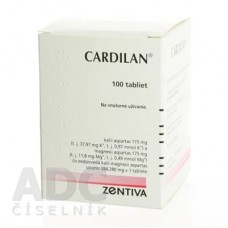 Кардилан (Cardilan) 175 мг, 100 таблеток