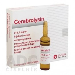 Церебролизин (Cerebrolysin) 215.2 мг/мл 10 мл, 5 ампул