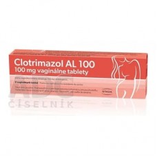 Клотримазол (Clotrimazol) AL 100 мг, 6 таблеток вагинальных