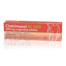 Клотримазол (Clotrimazol) AL 200 мг, 3 таблетки вагинальные