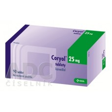 Кориол (Coryol) 25 мг, 90 таблеток