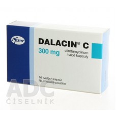 Далацин (Dalacin) 300 мг, 16 капсул