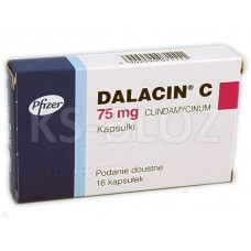 Далацин (Dalacin) 75 мг, 16 капсул