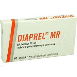 Диапрел (Diaprel) MR 30 мг, 60 таблеток