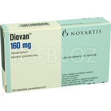 Диован (Diovan) 160 мг, 28 таблеток
