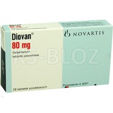 Диован (Diovan) 80 мг, 28 таблеток