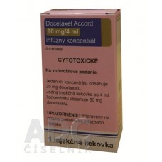 Доцетаксел (Docetaxel) Аккорд  80 мг/4 мл, 1 флакон