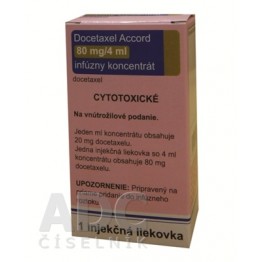 Доцетаксел (Docetaxel) Аккорд  80 мг/4 мл, 1 флакон