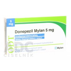 Донепезил (Donepezil) Mylan 5 мг, 28 таблеток