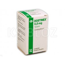 Достинекс (Dostinex) 0.5 мг, 8 таблеток