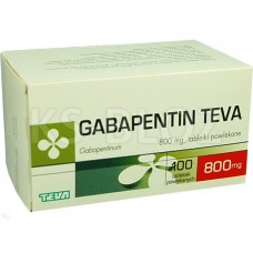 Габапентин (Gabapentin) Тева 800 мг, 100 таблеток