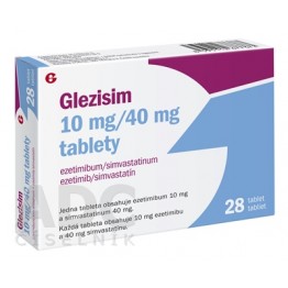 Глезисим (Glezisim) 10 мг/40 мг, 28 таблеток