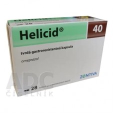 Хелицид (Helicid) 40 мг, 28 капсул