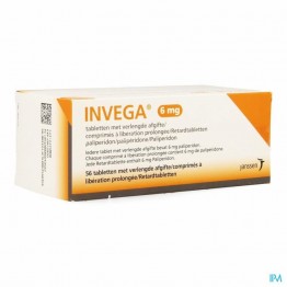 Инвега (Invega) 6 мг, 56 таблеток