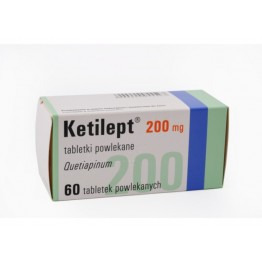 Кетилепт (Ketilept) 200 мг, 60 таблеток
