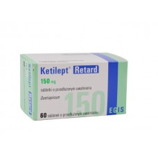 Кетилепт Ретард (Ketilept Retard) 150 мг, 60 таблеток