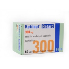 Кетилепт Ретард (Ketilept Retard) 300 мг, 60 таблеток