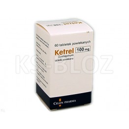 Кетрел (Ketrel) 100 мг, 60 таблеток