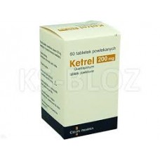 Кетрел (Ketrel) 200 мг, 60 таблеток