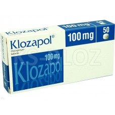 Клозапол (Klozapol) 100 мг, 50 таблеток