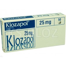 Клозапол (Klozapol) 25 мг, 50 таблеток