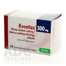 Квентиакс (Kventiax) 300 мг, 60 таблеток