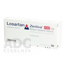 Лозартан (Losartan) Zentiva 100 мг, 30 таблеток