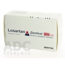 Лозартан (Losartan) Zentiva 50 мг, 90 таблеток