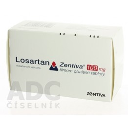 Лозартан (Losartan) Zentiva 50 мг, 90 таблеток