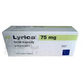 Лирика (Lyrica) 75 мг, 56 капсул