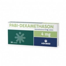Паби-Дексаметазон (Pabi-Dexamethason) 4 мг, 20 таблеток