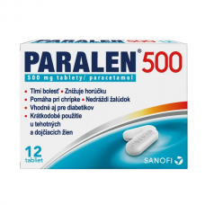 Парален (Paralen) 500 мг, 12 таблеток