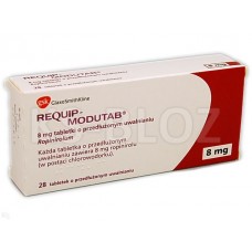Реквип Модутаб (Requip Modutab) 8 мг, 28 таблеток