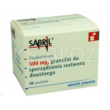 Сабрил (Sabril) 500 мг порошок, 50 пакет-саше