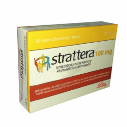Страттера (Strattera) 100 мг, 28 капсул