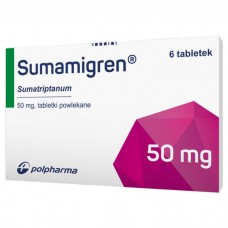 Сумамигрен (Sumamigren) 50 мг, 6 таблеток