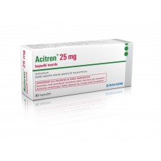 Ацитрен (Acitren) 25 мг, 30 капсул