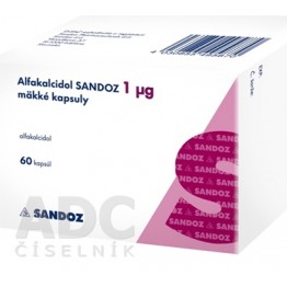 Альфакальцидол (Alfakalcidol) Sandoz 1 мкг, 60 капсул