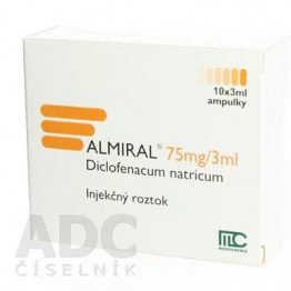 Алмирал (Almiral) 75 мг/3 мл, 5 ампул