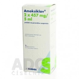 Амоксиклав (Amoksiklav) порошок 457 мг/5 мл, 35 мл