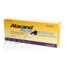 Атаканд Плюс (Atacand Plus) 16 мг/12.5 мг, 28 таблеток