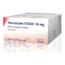 Аторвастатин (Atorvastatin) STADA 10 мг, 100 таблеток